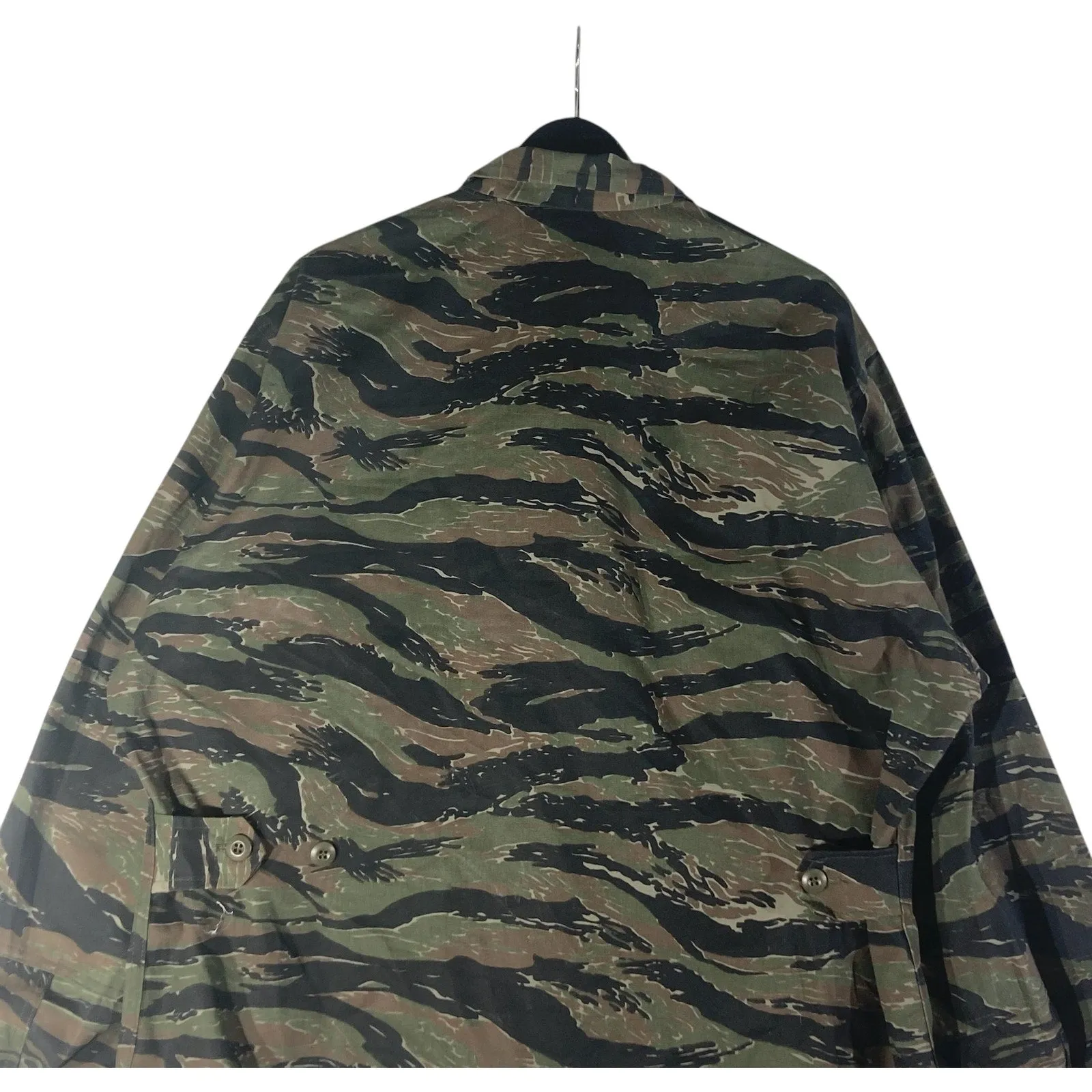 Vintage Camo Military Workwear Pocket Jacket