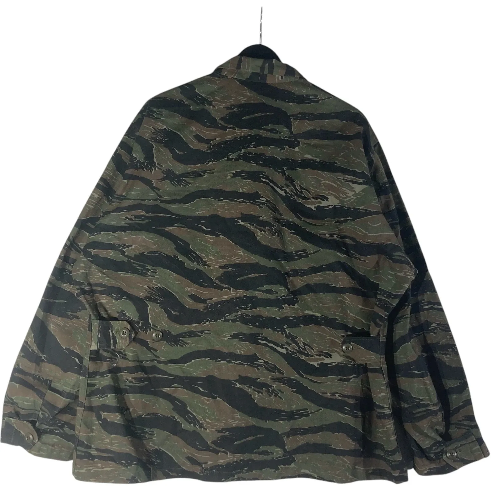 Vintage Camo Military Workwear Pocket Jacket