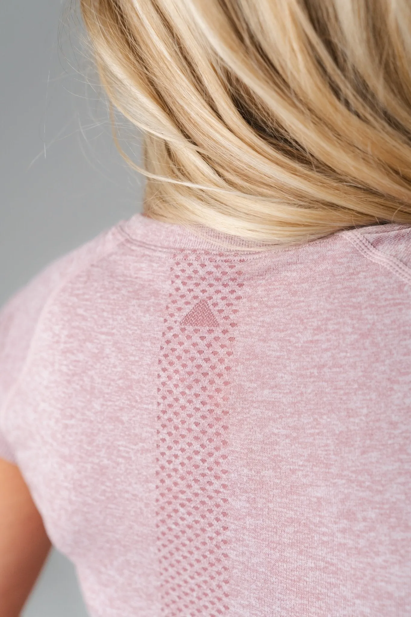 Vitality Energy Tee - Rose Marl