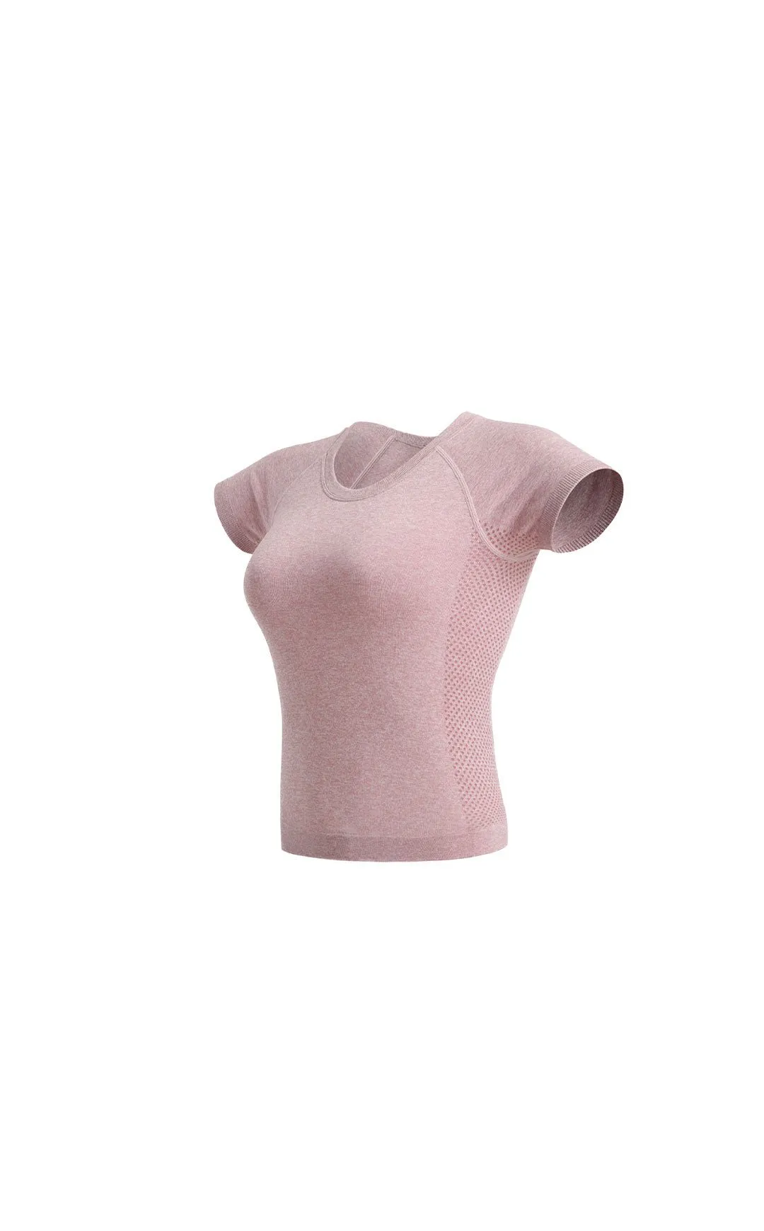 Vitality Energy Tee - Rose Marl