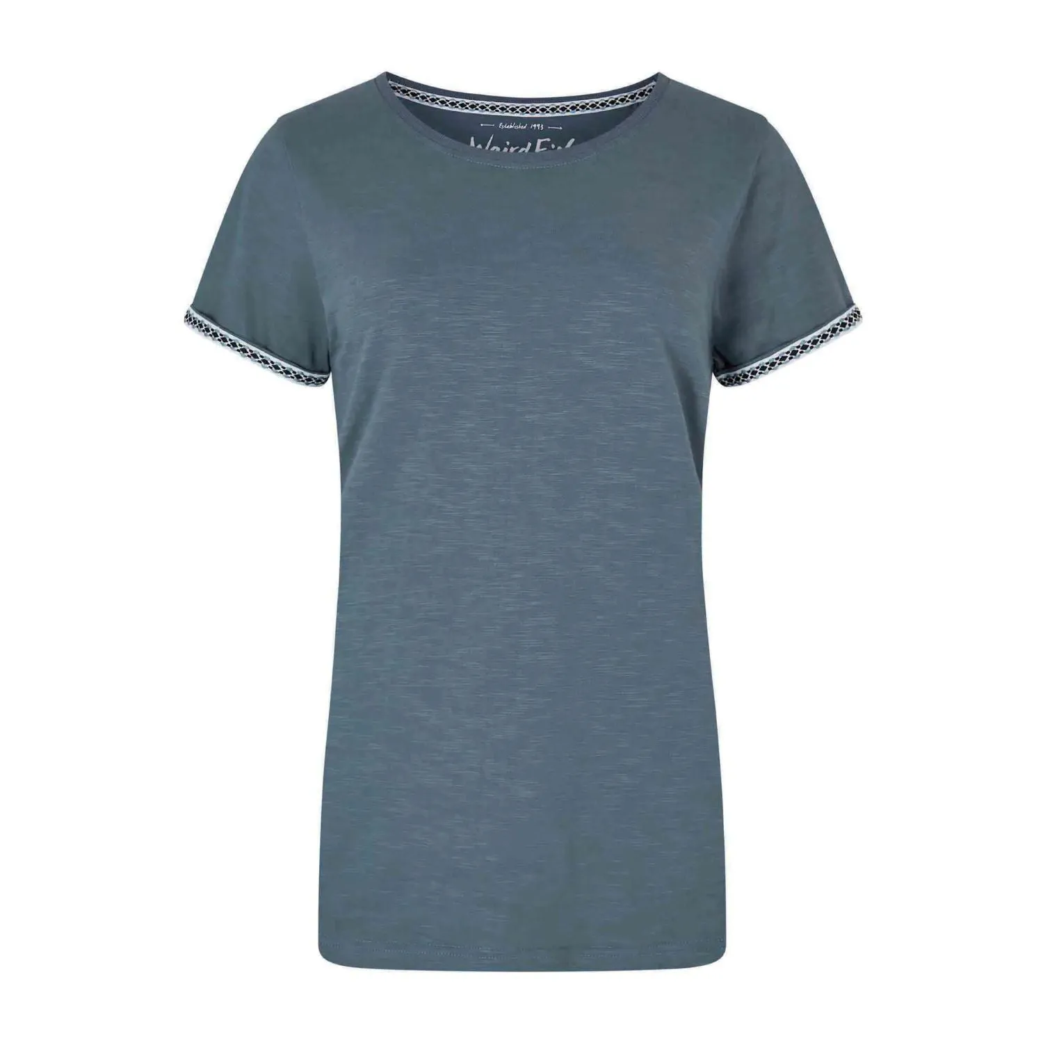 Weird Fish 12 Blue Teya Outfitter Cotton T-Shirt