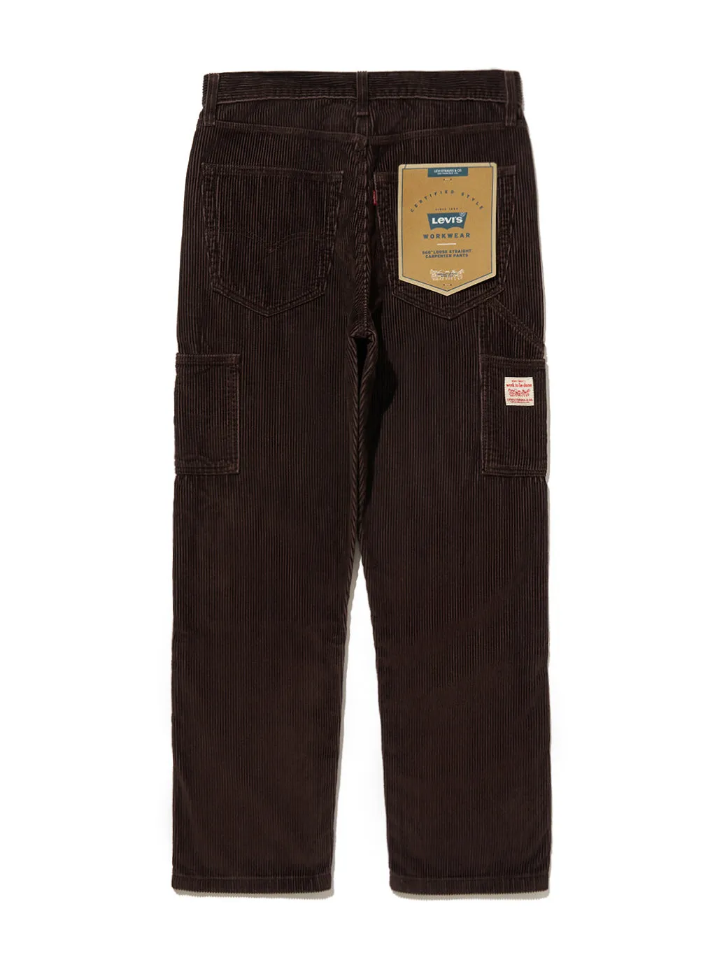 WORKWEAR 568™ ルーズストレート カーペンター ブラウン 