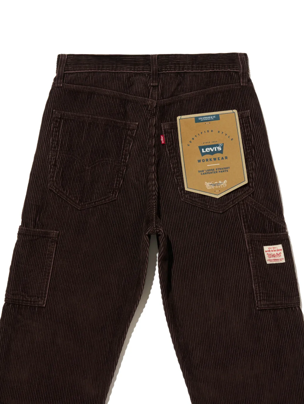 WORKWEAR 568™ ルーズストレート カーペンター ブラウン 