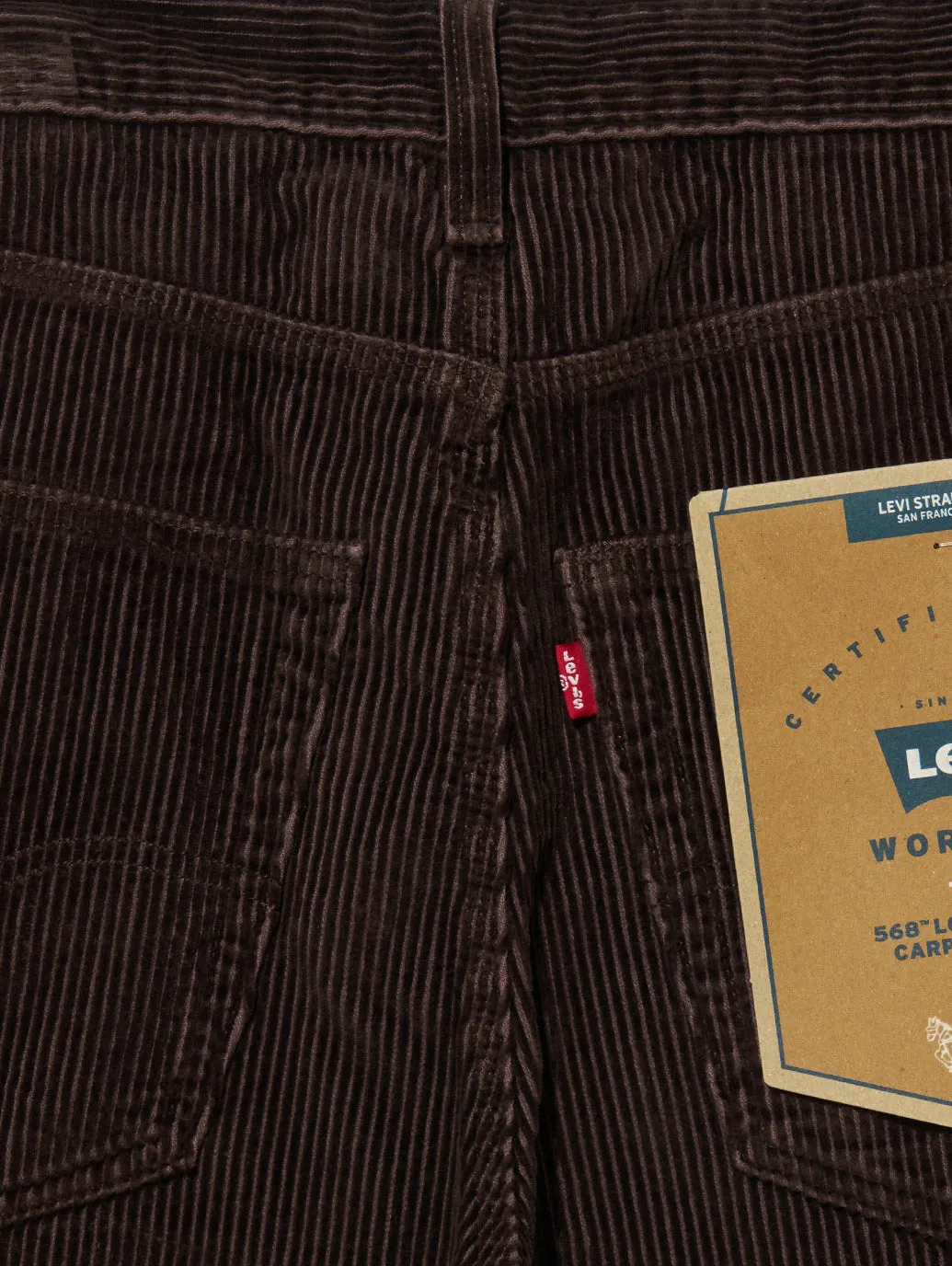 WORKWEAR 568™ ルーズストレート カーペンター ブラウン 