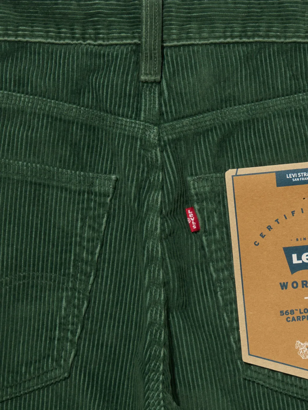 WORKWEAR 568™ ルーズストレート カーペンター グリーン 