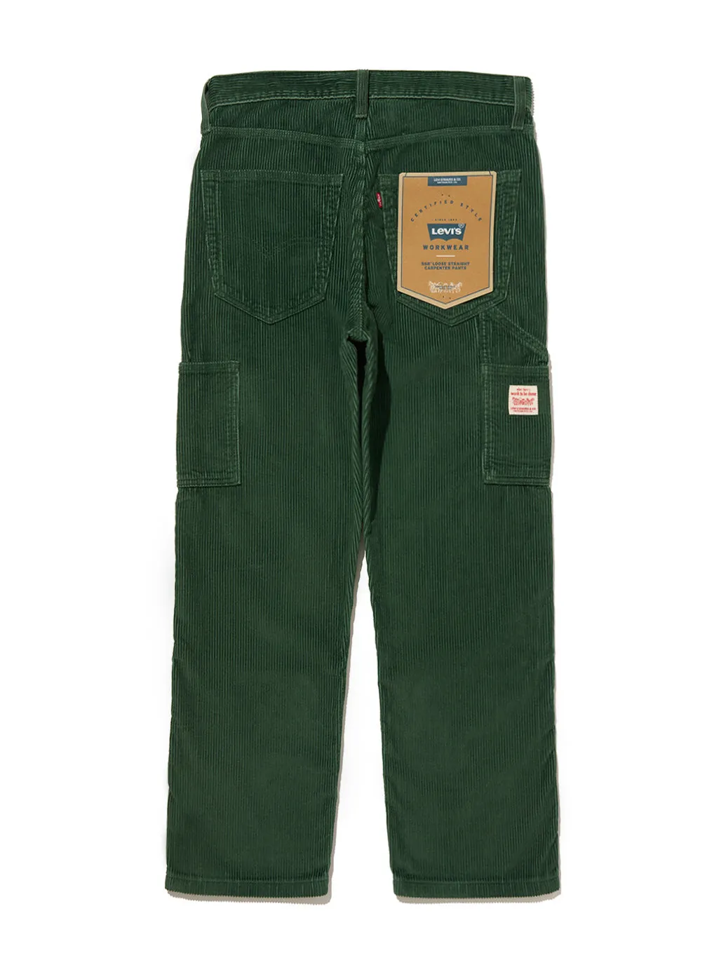 WORKWEAR 568™ ルーズストレート カーペンター グリーン 