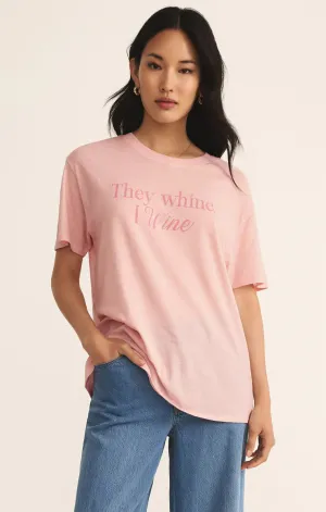 Z Supply ‘Boyfriend Wine Mom Tee’