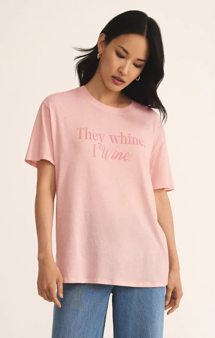 Z Supply ‘Boyfriend Wine Mom Tee’